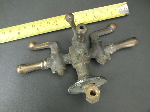 Vintage brass school science - brass,