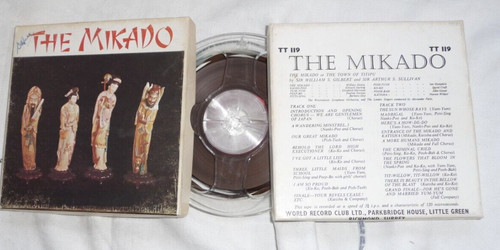 Reel pre recorded tape - reel,