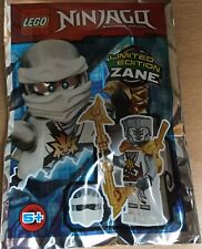 LEGO NINJAGO FOIL 891724 WHITE ZANE MINIFIGURE POLYBAG FIGURE