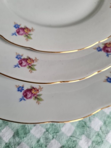 Vintage czech floral flower - mz,
