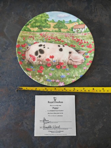 Royal doulton collector plate - collector,