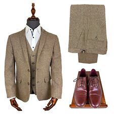 Tweed Suit Wedding 3 Piece