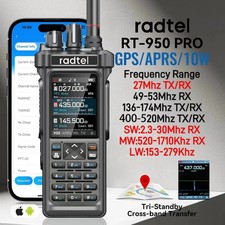 RT-950 PRO Ham Radio GPS/APRS
