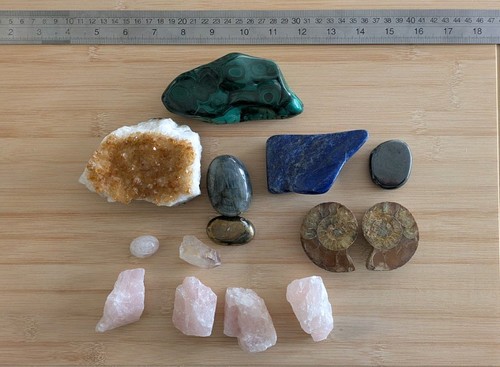5kg crystal and fossil - ,