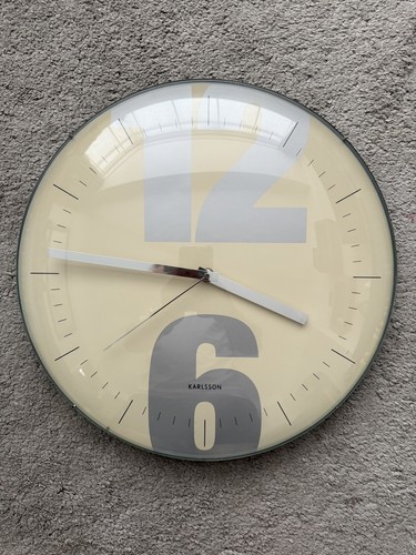Karlsson wall clock retro - karlsson, 12/6
