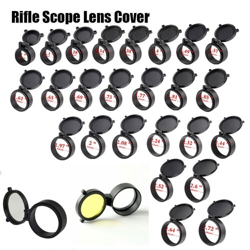 Flip scope lens - lens, cap