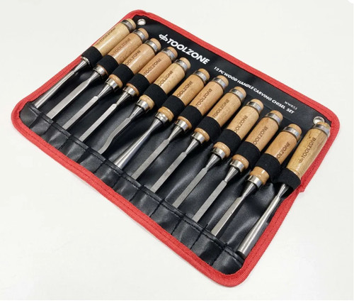 12pcs hand chisel set - chisel, wood