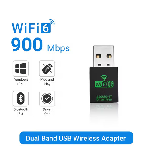 Usb wifi6 wifi bluetooth - usb,