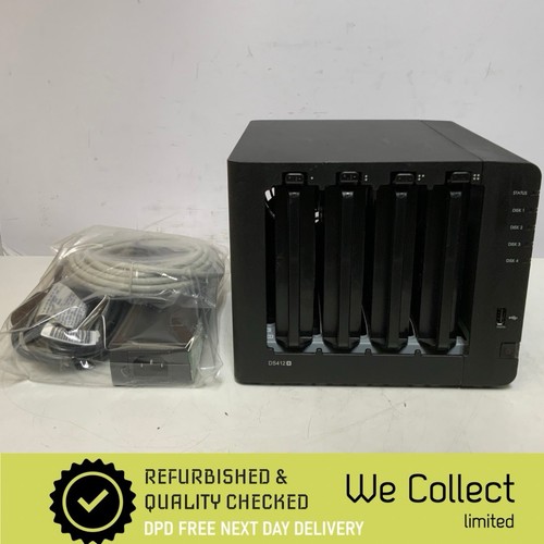 Synology ds412 nas 4x2tb - ds412+, wd