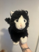 Tesco 2000s Fluffy Black And