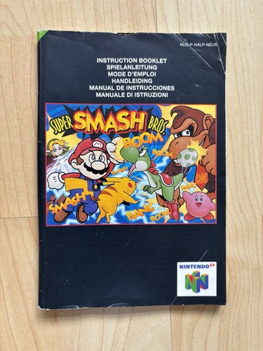 Super smash bros nintendo - nintendo, 64