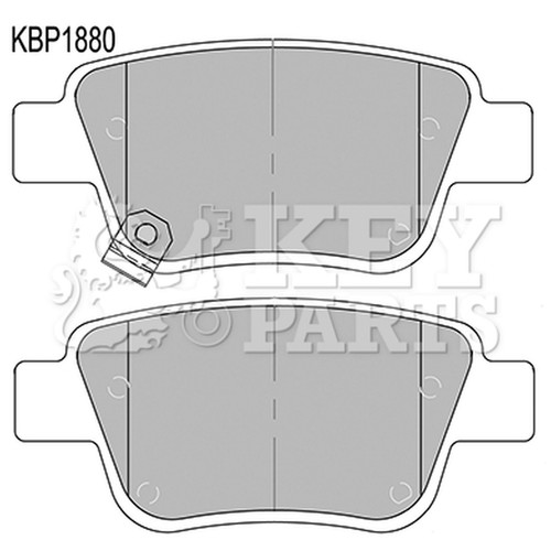 Brake pads set - brake, for