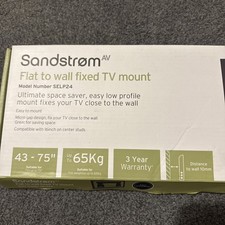 Sandstrom SELP24 TV WALL Mount