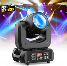 120W Moving Head DJ Lights 18-Facet Prism Stage Lighting 8 Gobos and 8 Colors...