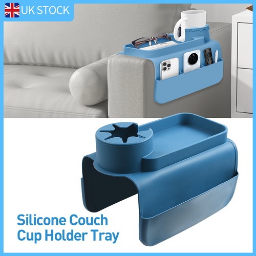 Silicone couch armrest tray - tray, &