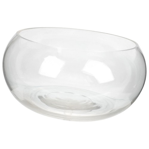 Simple glass fish bowl bowls - bowl,
