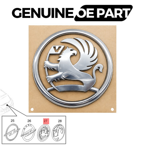 Genuine rear tailgate griffin - rear,