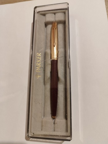 Vintage parker burgundy jotter - parker,