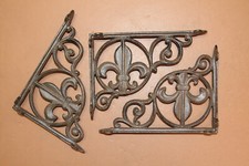 Shelf Brackets, Fleur De Lis