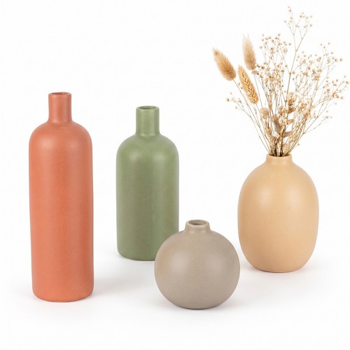 Decorative ceramic vase set - decorative, of