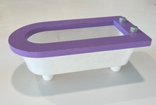 Kidkraft Wooden Dollhouse Furniture Bathtub  Purple