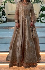 Gold Wedding Bridal Dress