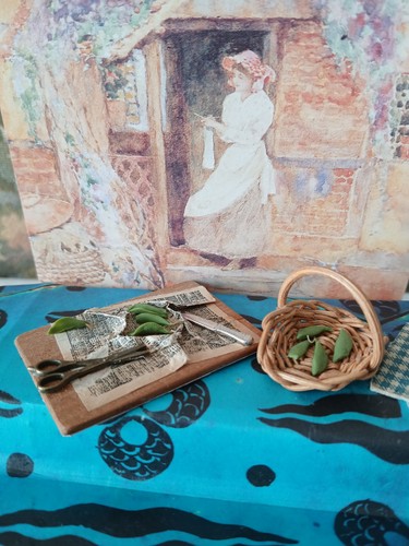 Dolls house 12th - house, vegatables