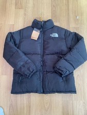 The North Face Men's Puffer Jacket 700 Down Black/Grey, Large