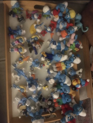 Smurfs toy figures bundle - toy, mini