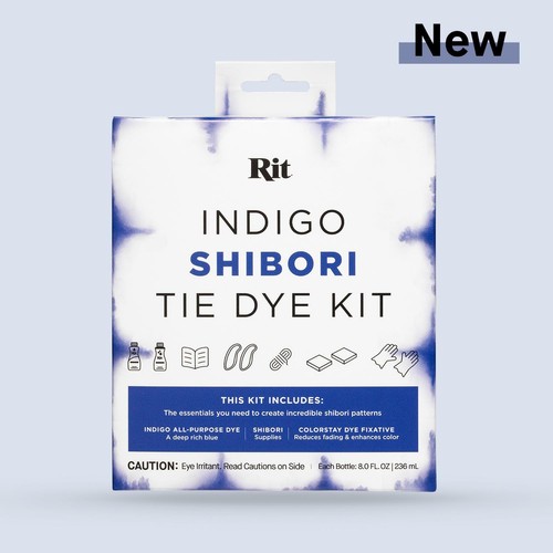 Nakmoa rit indigo - indigo, shibori