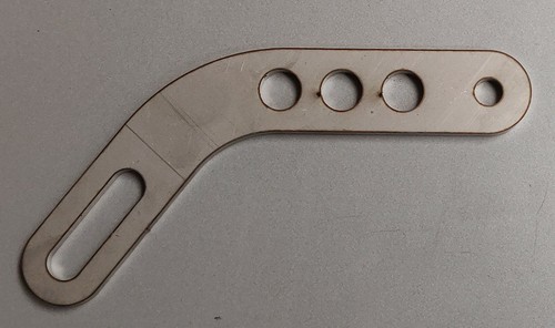 Alternator adjuster bracket - alternator,
