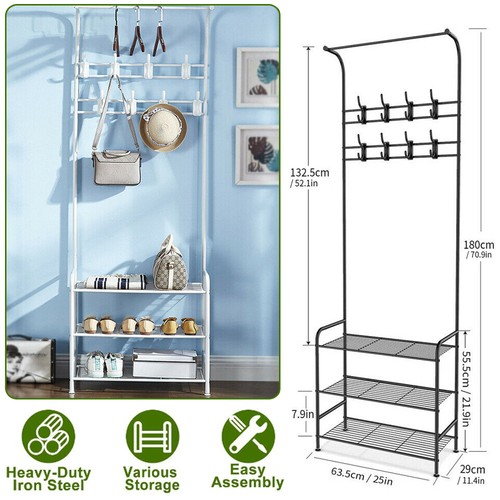 Coat rack and shoe - coat,