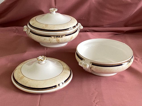 Wedgwood cornucopia pair - wedgwood,