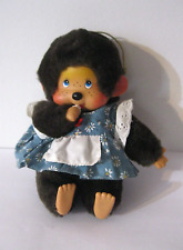 Monchichi Monchhichi with Dress 17cm Deiters Festive Cologne Vintage Retro