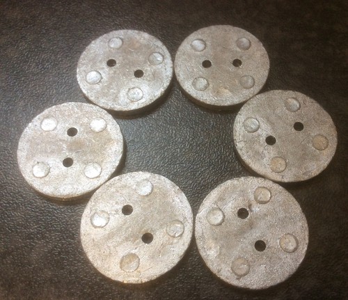 Lead penny weights - penny, for