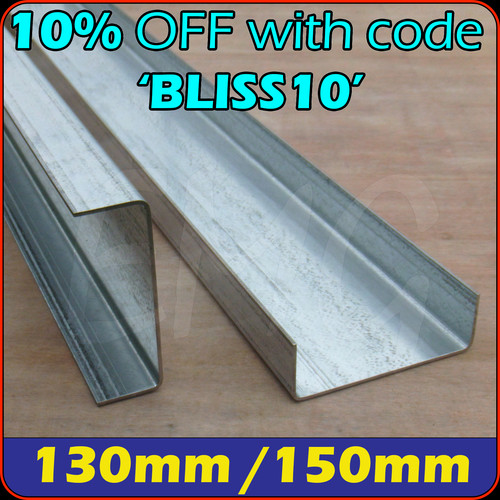 Galvanised steel channel - channel, u