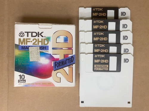 Pack tdk 2hd 3 - pack, 3.5-in