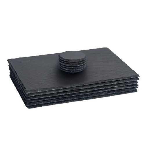 Slate placemats coasters - placemats, set