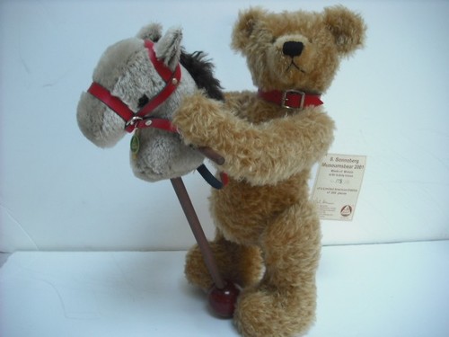 Hermann mohair teddy bear - 15",