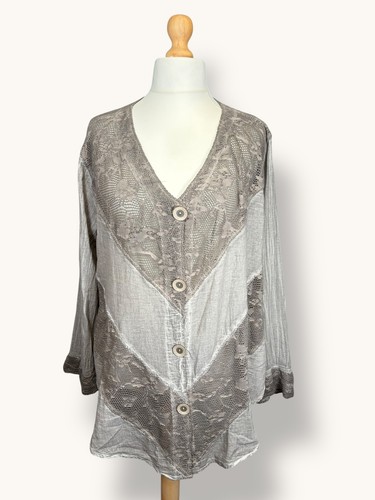 Kekoo garment dye cotton - cotton, mesh