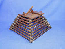 Unusual Vintage Wooden ARAPUCA Irish Bird Trap Cage..   5 Star Trap Cage.