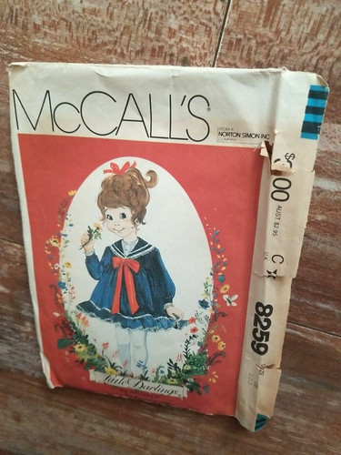 Mccall pattern 8259 toddlers - mccall's,