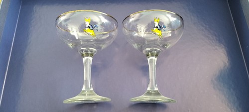 Babycham glasses vintage - , with