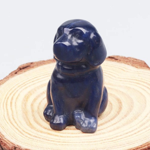 Crystal dog figurines - dog,