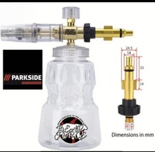 Parkside BEARFORCE SNOW FOAM LANCE BLASTER pressure washer brand new