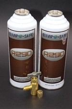 R290 Refrigerant (2 cans!) with T Handle Top Tap #9937