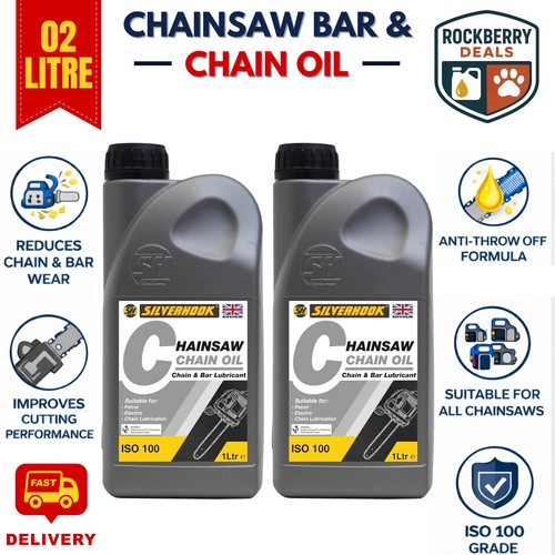 Silverhook oil chainsaw - 2x,