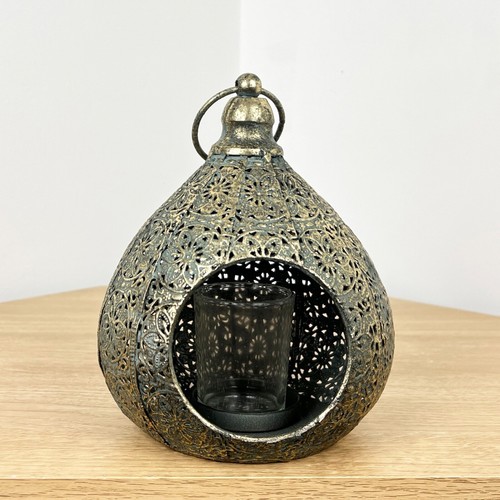 Moroccan lantern candle - candle, holder