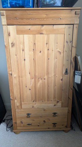 Pine tallboy cupboard - tallboy/,
