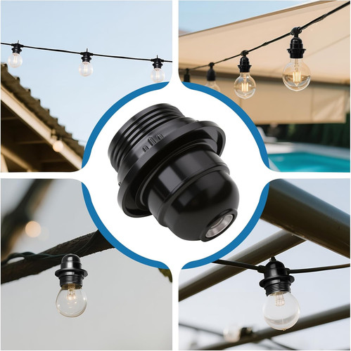 E27 lamp holder edison screw - lamp,
